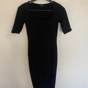 Women's black pencil dress- M